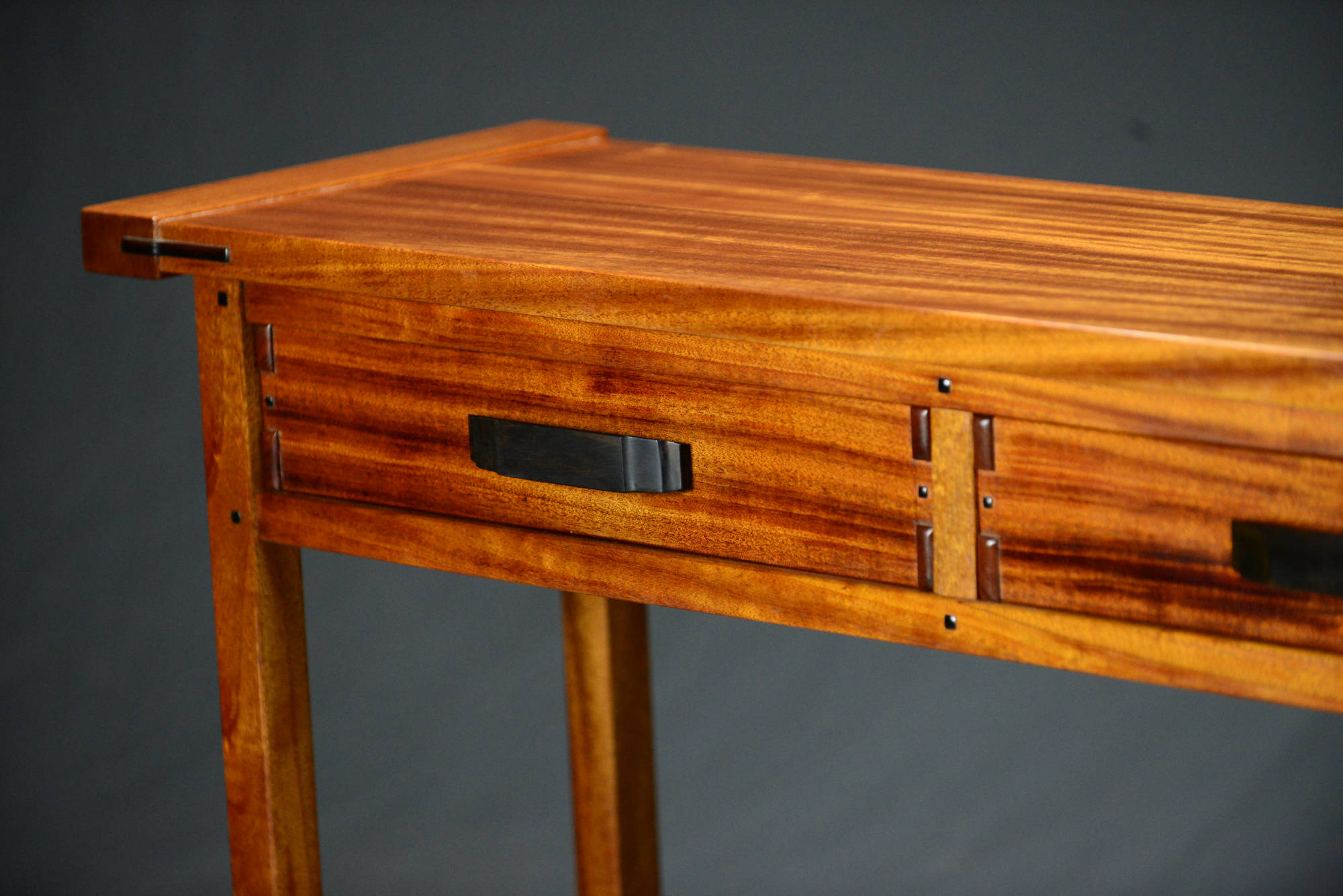 Mahogany hall table